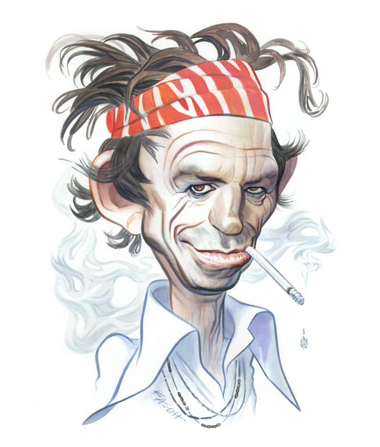 KEITH RICHARDS / Entertainment Weekly