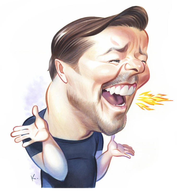 RICKY GERVAIS / Reader's Digest